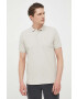 Gap tricou polo barbati culoarea bej neted - Pled.ro