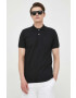 Gap tricou polo barbati culoarea negru neted - Pled.ro