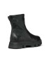 Geox botine D VILDE C femei culoarea negru cu toc plat D26UAC 043KB C9997 - Pled.ro