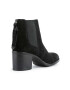 Geox cizme New Asheel femei culoarea negru cu toc drept - Pled.ro