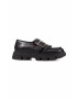 Geox mocasini de piele D VILDE femei culoarea negru cu toc plat D26UAN 00085 C9999 - Pled.ro