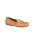 Geox mocasini din piele intoarsa D ANNYTAH MOC femei culoarea maro cu toc plat D84BMA 00021 C5006 - Pled.ro