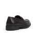 Geox mocasini din piele Agata femei culoarea negru cu toc plat - Pled.ro