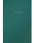 Geox polo de bumbac culoarea verde neted - Pled.ro