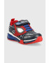 Geox sneakers pentru copii x Marvel culoarea albastru marin - Pled.ro