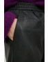 Gestuz pantaloni de piele Kallie femei culoarea negru high waist - Pled.ro