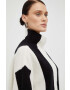 Gestuz pulover de lana femei culoarea negru cu turtleneck - Pled.ro