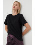 Gestuz tricou din bumbac culoarea negru - Pled.ro