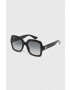 Gucci ochelari de soare femei culoarea negru - Pled.ro