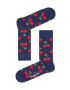 Happy Socks sosete femei culoarea albastru marin - Pled.ro