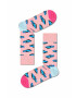 Happy Socks sosete Cadillac culoarea roz - Pled.ro