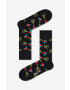 Happy Socks sosete Lazer Quest culoarea negru Skarpetki Lazer Quest LAZ01-9300 - Pled.ro