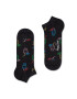 Happy Socks șosete scurte barbati culoarea negru - Pled.ro