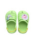 Havaianas papuci CLOG PEPPA PIG culoarea verde - Pled.ro