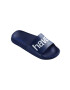 Havaianas papuci SLIDE CLASSIC LOGOMANIA culoarea albastru marin 4148124.0555 - Pled.ro