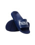 Havaianas papuci SLIDE CLASSIC LOGOMANIA culoarea albastru marin 4148124.0555 - Pled.ro