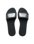 Havaianas slapi 4147238-0074P femei culoarea gri cu toc plat - Pled.ro