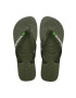 Havaianas slapi BRASIL LOGO culoarea verde 4110850.3058 - Pled.ro