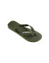 Havaianas slapi BRASIL LOGO culoarea verde 4110850.3058 - Pled.ro