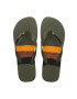 Havaianas slapi BRASIL TECH culoarea verde 4147239.0869 - Pled.ro