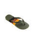 Havaianas slapi BRASIL TECH culoarea verde 4147239.0869 - Pled.ro