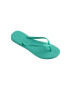 Havaianas slapi SLIM femei culoarea verde cu toc plat 4000030.1829 - Pled.ro