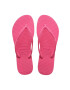 Havaianas slapi SLIM femei culoarea roz cu toc plat 4000030.1766 - Pled.ro