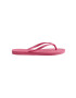 Havaianas slapi SLIM femei culoarea roz cu toc plat 4000030.1766 - Pled.ro