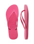 Havaianas slapi SLIM femei culoarea roz cu toc plat 4000030.1766 - Pled.ro