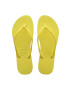 Havaianas slapi SLIM femei culoarea galben cu toc plat 4000030.1732 - Pled.ro