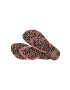 Havaianas slapi SLIM ANIMALS femei culoarea negru cu toc plat 4147964.1924 - Pled.ro