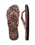 Havaianas slapi SLIM ANIMALS femei culoarea negru cu toc plat 4147964.1924 - Pled.ro