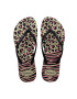 Havaianas slapi SLIM ANIMALS femei culoarea negru cu toc plat 4147964.0006 - Pled.ro