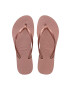 Havaianas slapi SLIM FLATFORM femei culoarea roz cu toc plat 4144537.3544 - Pled.ro