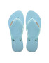 Havaianas slapi SLIM GLITTER femei cu toc plat 4147122.1671 - Pled.ro