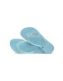 Havaianas slapi SLIM GLITTER femei cu toc plat 4147122.1671 - Pled.ro