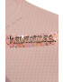 Havaianas slapi SLIM GLITTER femei culoarea roz cu toc plat 4147122.5217 - Pled.ro