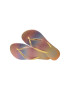 Havaianas slapi SLIM GRADIENT femei culoarea galben cu toc plat 4146908.1732 - Pled.ro