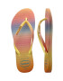 Havaianas slapi SLIM GRADIENT femei culoarea galben cu toc plat 4146908.1732 - Pled.ro