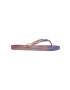 Havaianas slapi Slim Gradient Sunset femei cu toc plat - Pled.ro