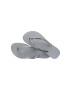 Havaianas slapi SLIM SPARKLE II femei culoarea gri cu toc plat 4146937.3498 - Pled.ro