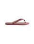 Havaianas slapi SLIM SPARKLE II femei culoarea roz cu toc plat 4146937.6459 - Pled.ro