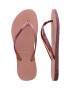 Havaianas slapi SLIM SPARKLE II femei culoarea roz cu toc plat 4146937.6459 - Pled.ro