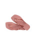 Havaianas slapi SQUARE femei culoarea roz cu toc plat 4148301.3544 - Pled.ro