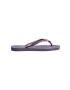 Havaianas slapi SQUARE GLITTER femei culoarea violet cu toc plat 4148102.1780 - Pled.ro