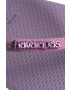 Havaianas slapi SQUARE GLITTER femei culoarea violet cu toc plat 4148102.1780 - Pled.ro