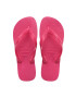 Havaianas slapi Top femei culoarea roz cu toc plat - Pled.ro