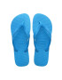 Havaianas slapi TOP femei culoarea galben cu toc plat 4000029.1740 - Pled.ro