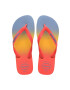 Havaianas slapi TOP FASHION femei culoarea portocaliu cu toc plat 4137258.0776 - Pled.ro