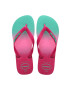 Havaianas slapi TOP FASHION femei culoarea roz cu toc plat 4137258.1749 - Pled.ro